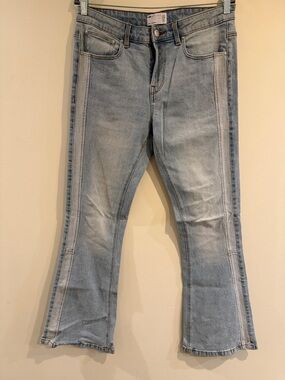 ASOS Light Blue Men’s Bootcut Jeans with Side Panels